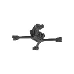 Ventas calientes IFlight AOS5 5R 5 pulgadas 228mm Light Race Drone Frame Kit Marco de fibra de carbono con brazo de 6mm 5 "RC Racing para Uav Drone